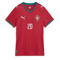 Portugalsko Joao Cancelo #20 Domáci Ženy futbalový dres MS 2026 Krátky Rukáv